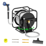 SPECILITE Upgraded Metal Garden Hose Reel