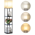 SUNMORY Floor Lamp with Shelves