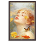 Abtgt Ornate Vintage Style 24x36 Poster Frame