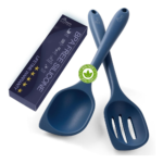 HOTEC 446°F Heat Resistant Silicone Cooking Spoon Spatula