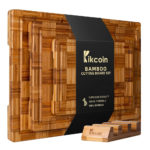 Kikcoin Extra Large Bamboo Cutting Boards