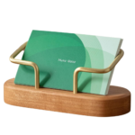muso wood Business Card Holder for Desk