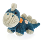 Pebble | Handmade Dinosaur - Blue
